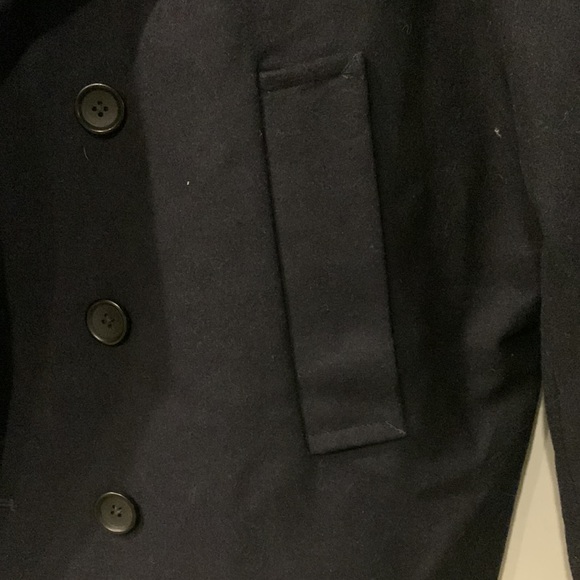 Slate & Stone men’s Wool Pea Coat/ Jacket Size XXL - Picture 5 of 12